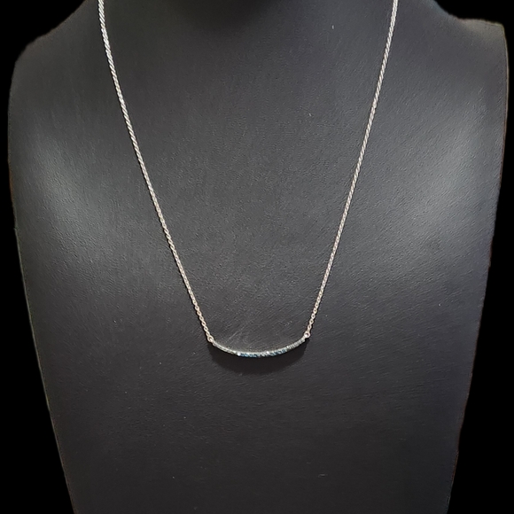 Blue Diamond Necklace - Picture 1 of 3